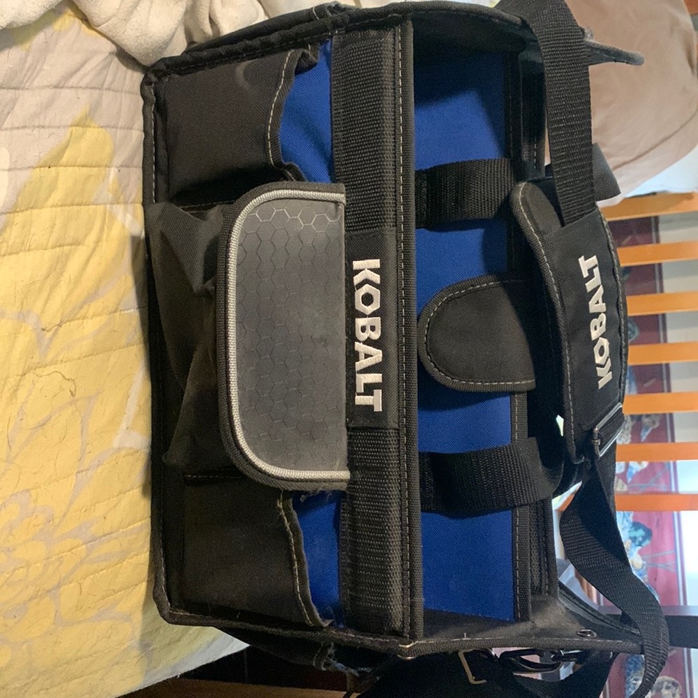 Kobalt tool bag. USED A FEW TIMES
